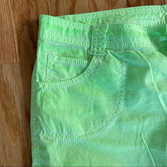 DEHA Neon Green Cotton Pants - Picture 10 of 14